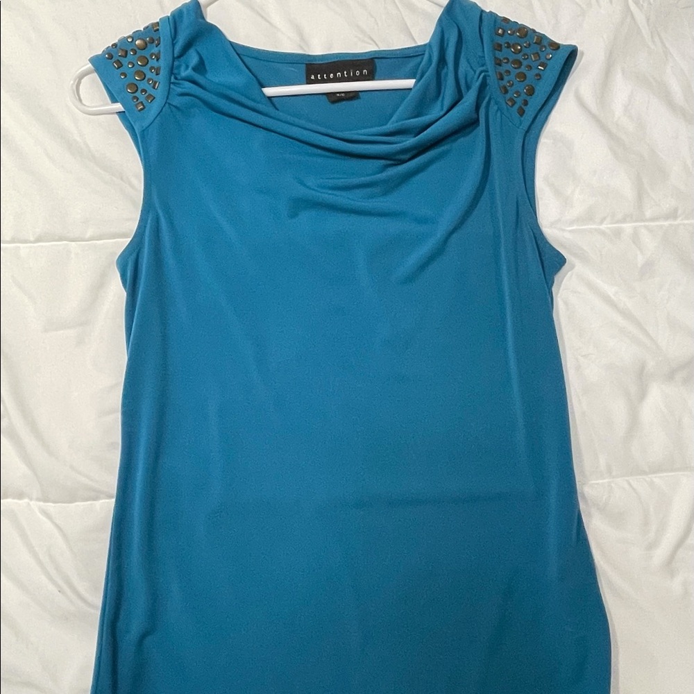 Attention blouse top small women
